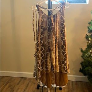 Beautiful Racerback dress with braid detail